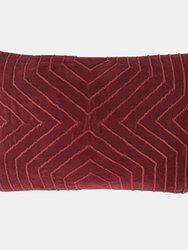 Mahal Geometric Throw Pillow Cover - Berry - Berry