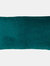 Mangata Velvet Rectangular Throw Pillow Cover Teal- One Size