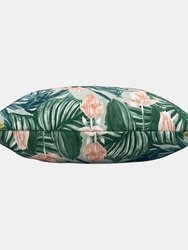 Medinilla Square Outdoor Cushion Cover - Sage (One Size)