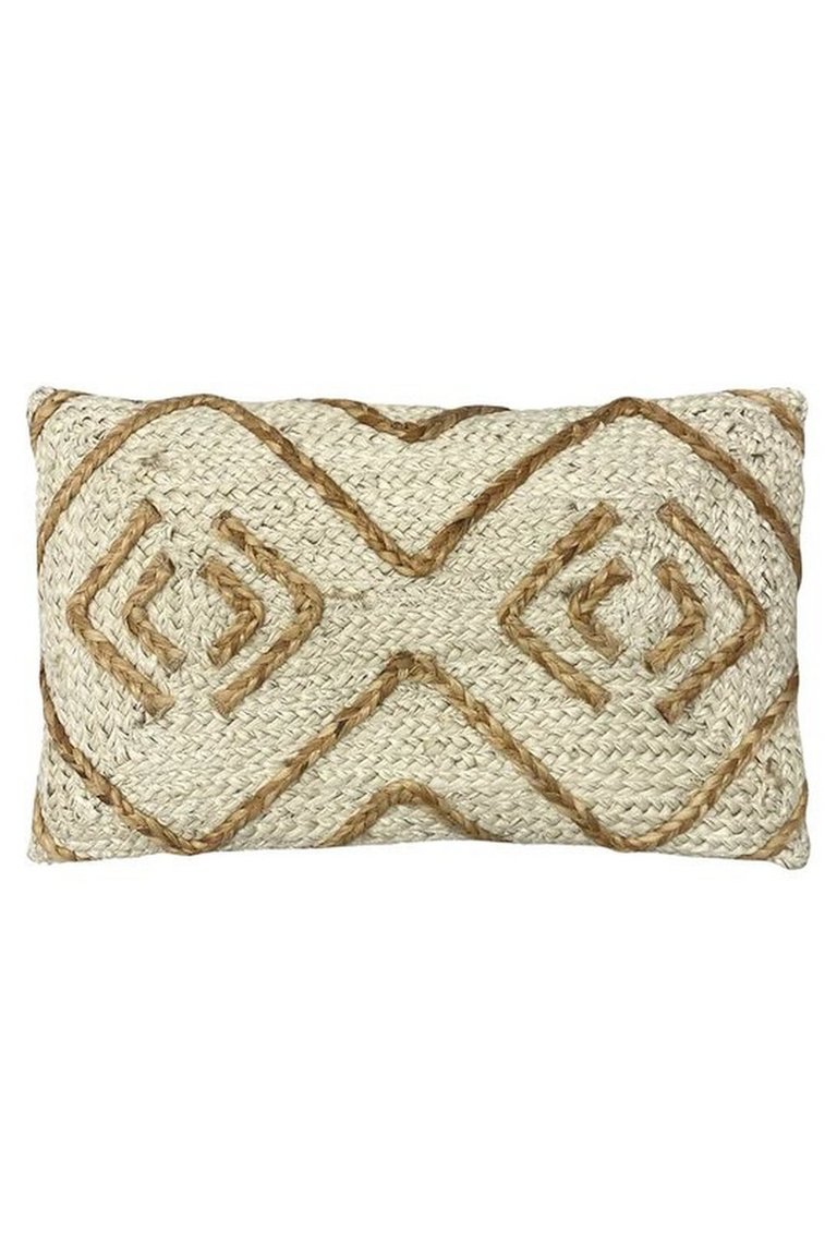 Mynu Jute Braided Throw Pillow Cover - Natural