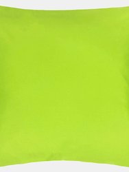 Plain Outdoor Cushion Cover - Lime - Lime