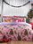 Purrfect Christmas Duvet Set Junior - Pink/Lilac - Pink/Lilac