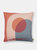 Sun Arch Recycled Throw Pillow Cover (50cm x 50cm) - Red Clay