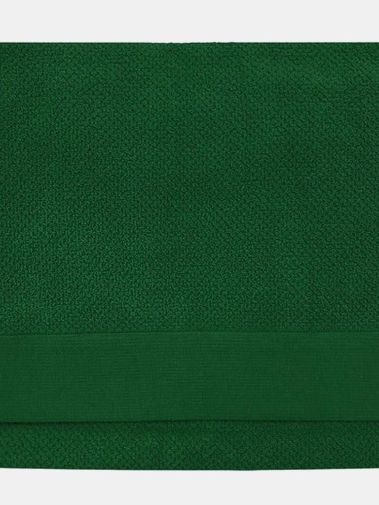 Textured Bath Towel - Dark Green - Dark Green