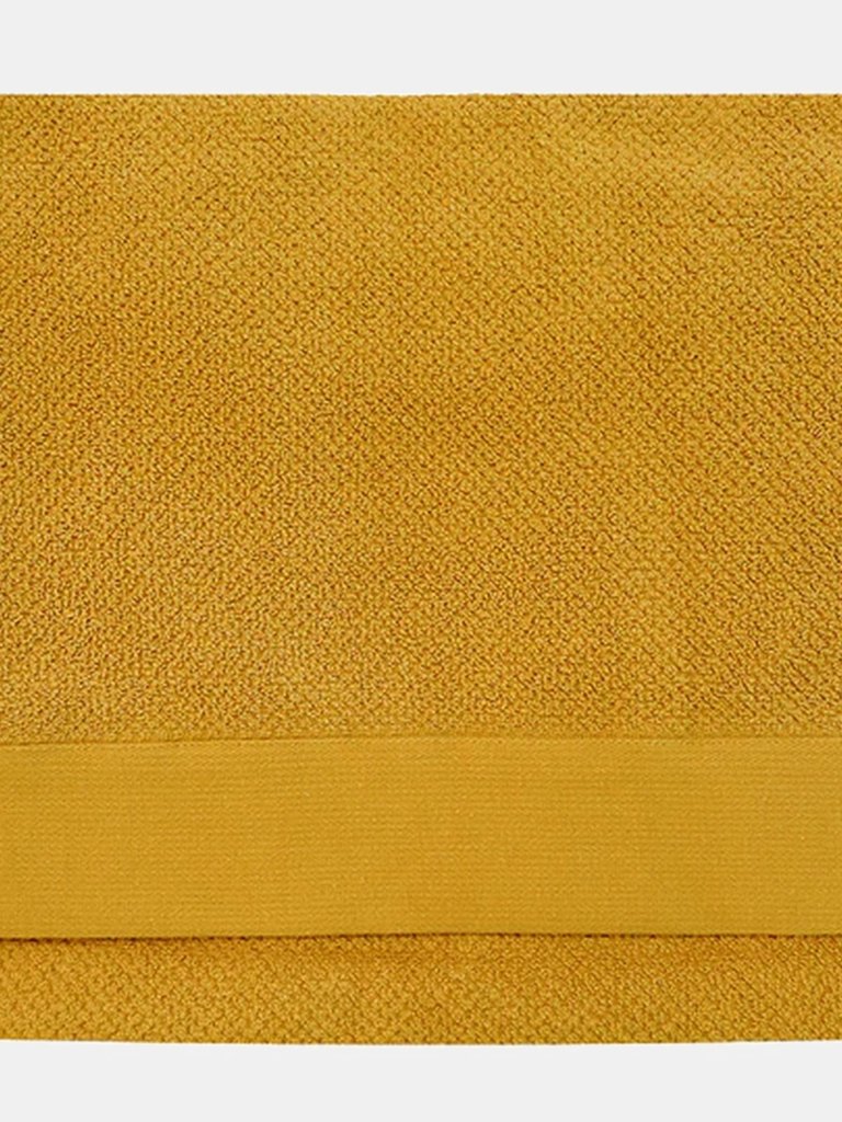 Textured Bath Towel - Ochre - Ochre