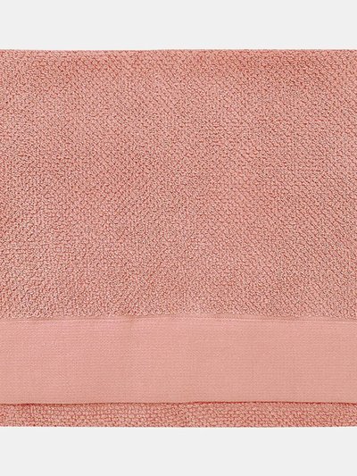 Furn Textured Weave Bath Towel - Blush - 130c m x 70 cm product