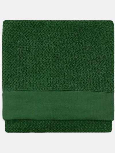 Furn Textured Woven Hand Towel - Dark Green product