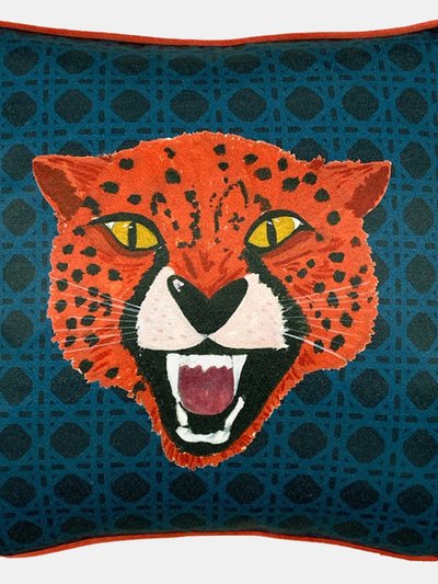 Furn Untamed Cheetah Throw Pillow Cover (One Size) - Green product
