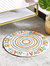 Wash Rinse Repeat Round Bath Mat (Multicolored)