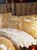 Winter Woods Animals Duvet Set In Ochre Yellow - King (UK - Superking)