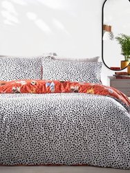 Woofers Dog Duvet Set - Coral (Queen) (UK - King)