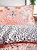 Woofers Dog Duvet Set - Coral (Queen) (UK - King)