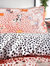 Woofers Dog Duvet Set - Coral (Queen) (UK - King)