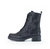 Army Boot In Black Croc