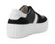 Women's 23.203 Lace Up Sneaker In Black/White