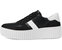 Women's 23.203 Lace Up Sneaker In Black/White - Black/white