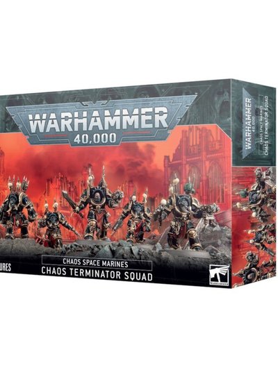 Games Workshop Warhammer 40K: Chaos Terminator Squad product