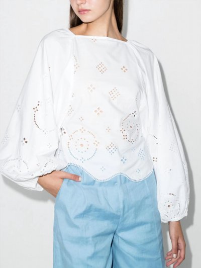 Ganni Broderie Anglaise Blouse product