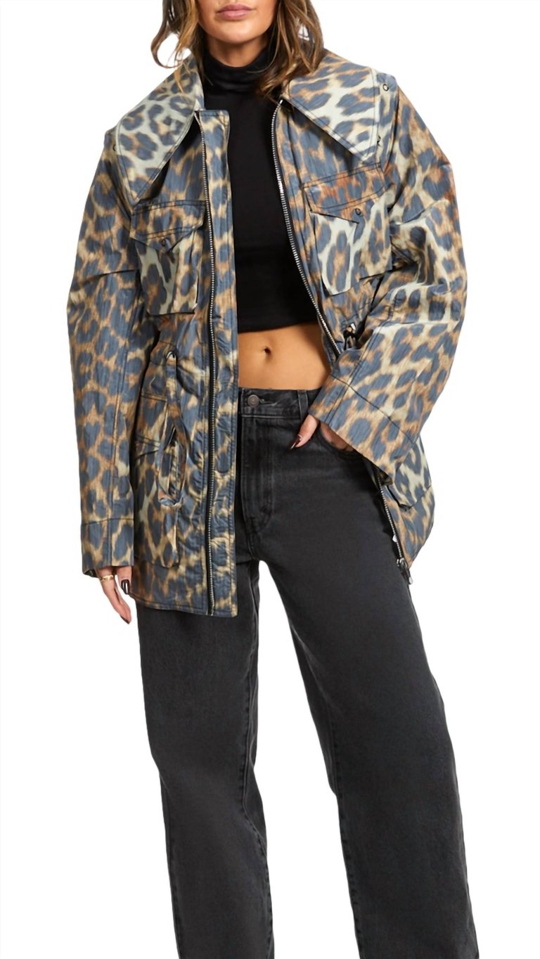 Leopard Print Jacket - Leopard