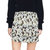 Printed Crepe Smock Mini Skirt - Meadow Egret