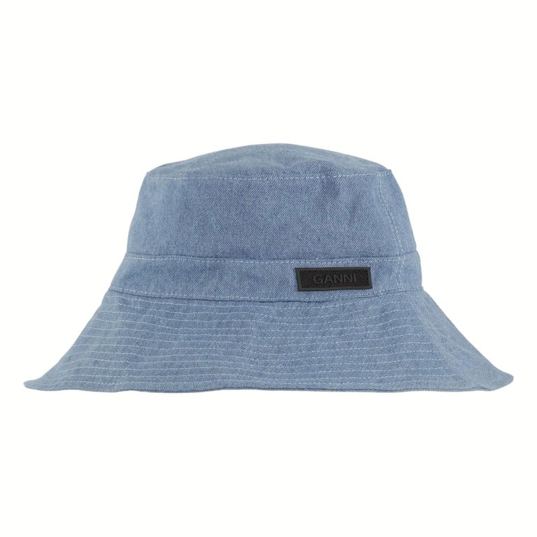 Recycled Tech Bucket Hat - Denim