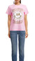 Smiley Relaxed Tee - Lilac Sachet