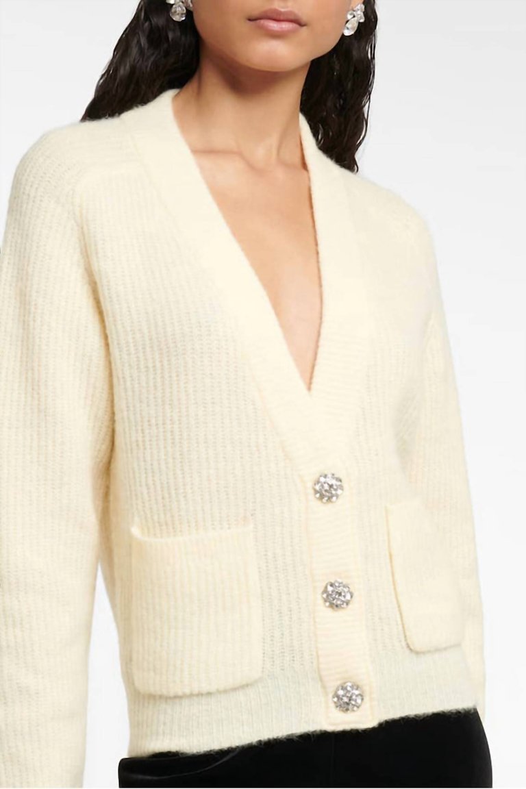 Soft Wool Cardigan - Yellow