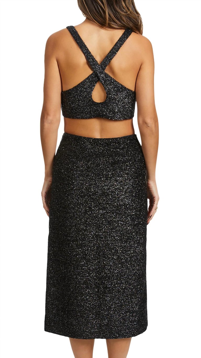 Sparkle Cropped Top