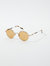 Lovers Round Coin Edge Sunglasses