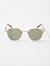 World Square Coin Edge Sunglasses