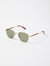 World Square Coin Edge Sunglasses