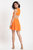 Lexi Cutout Mini Dress - Orange