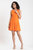 Lexi Cutout Mini Dress - Orange