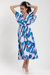 Meghann Midi Dress - Blue