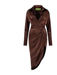 Puno Dress (Final Sale) - Brown