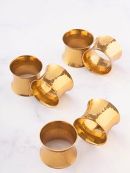 Charlotte Napkin Rings; Set Of 6