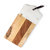 Darvaza White Marble & Wood Cutting Board