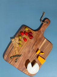 Gonca Wood Serving Board - Brown