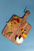 Gonca Wood Serving Board - Brown