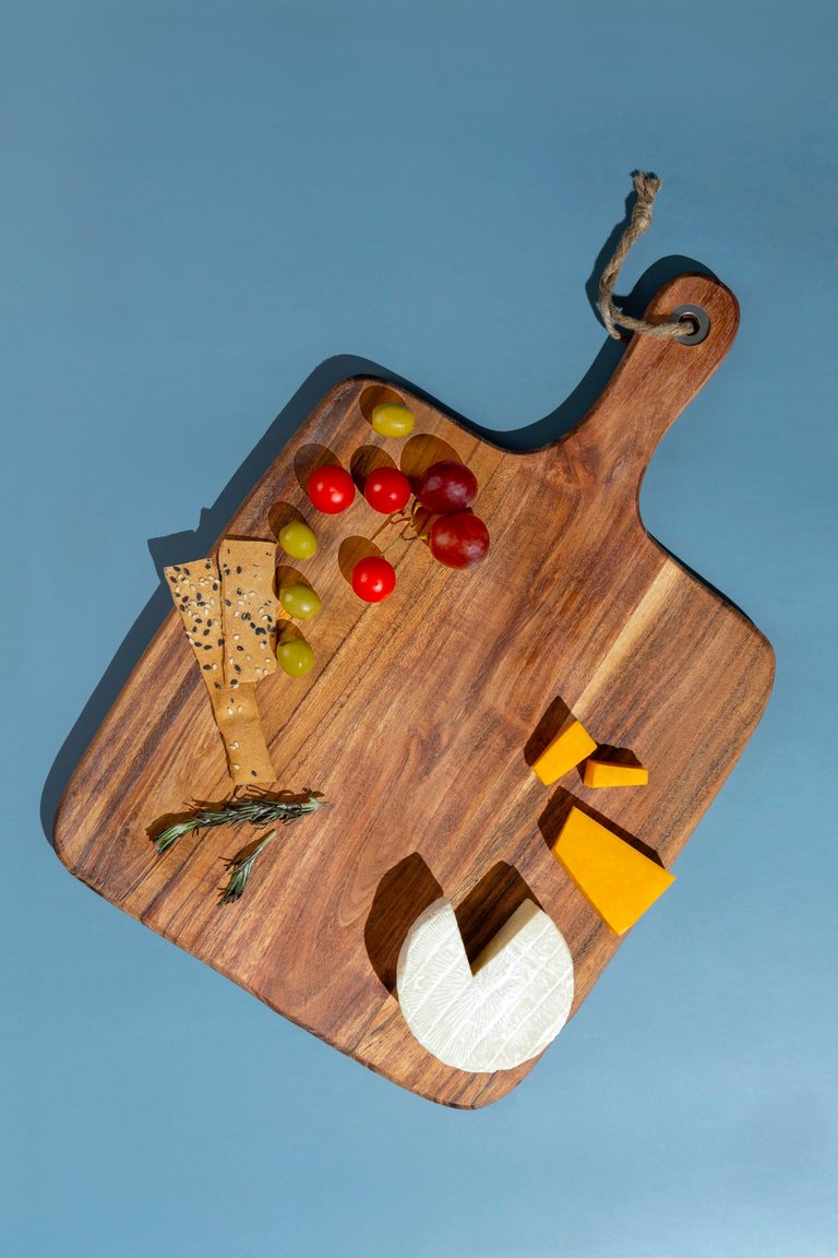 Gonca Wood Serving Board - Brown