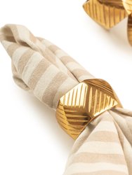 Jamila Napkin Rings; Set Of 6