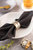 Jardin Napkin Rings - Black Pearl; Set Of 6