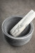 Jules Marble Mortar Pestle - Gray