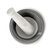 Kismet Marble Mortar Pestle - White & Gray