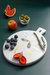 Meridian Marble Cheese Board - Small - White and Gold
