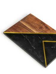 Normandy Marble & Wood Cutting Board
