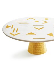 Olympia Marble Cake Stand