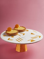 Olympia Marble Cake Stand