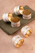 Primrose Napkin Rings - White Pearl; Set Of 6