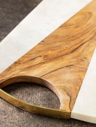 Raymond Marble & Wood Cutting Board - Large
